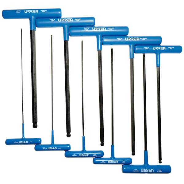 10 Piece Metric Hex Key Set, 4965LBGPM